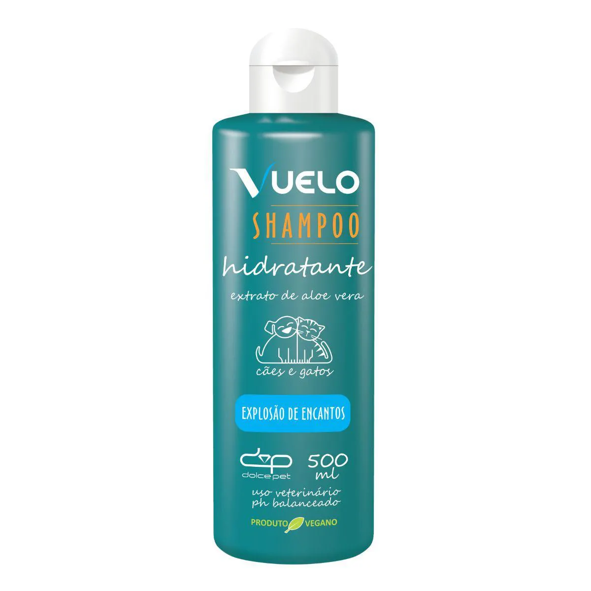 Shampoo Vuelo Hidratante Explosão de Encantos para Cães e Gatos 500Ml — | Farmácia Resyla