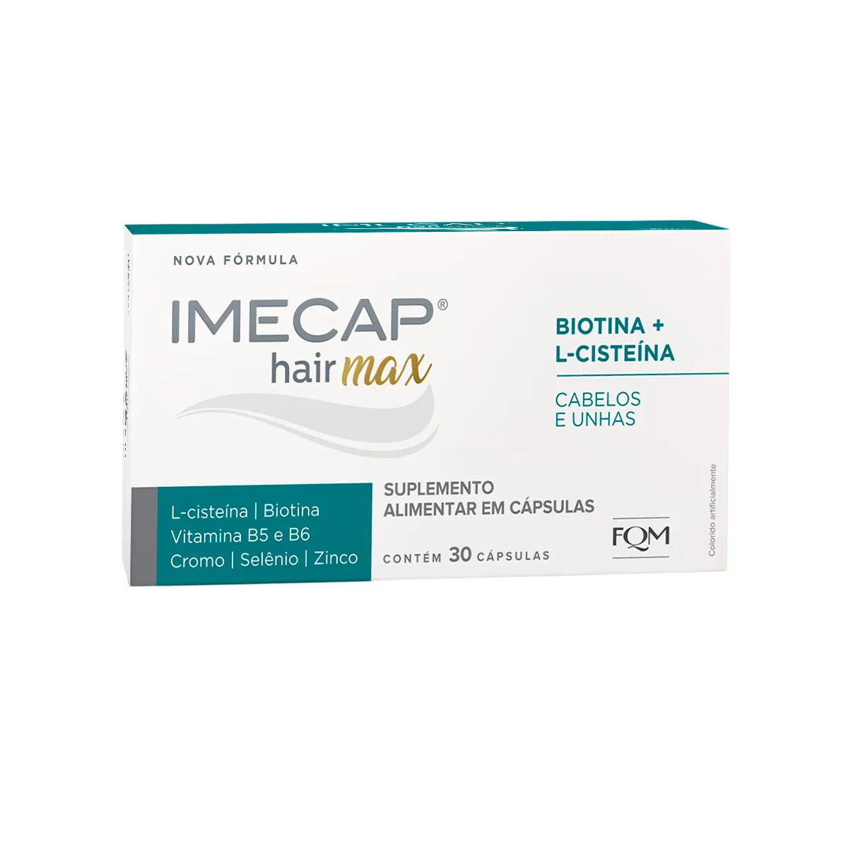 Suplemento Alimentar Imecap Hair Max 30 cápsulas — | Farmácia Resyla