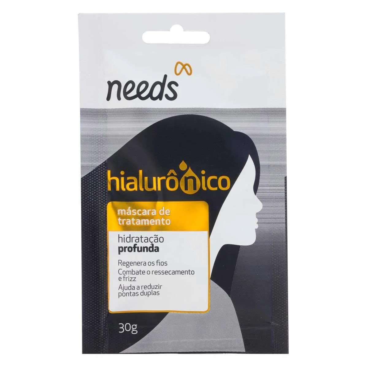 Máscara Capilar Needs Hialurônico Hidratação Profunda 30g — Needs | Farmácia Resyla
