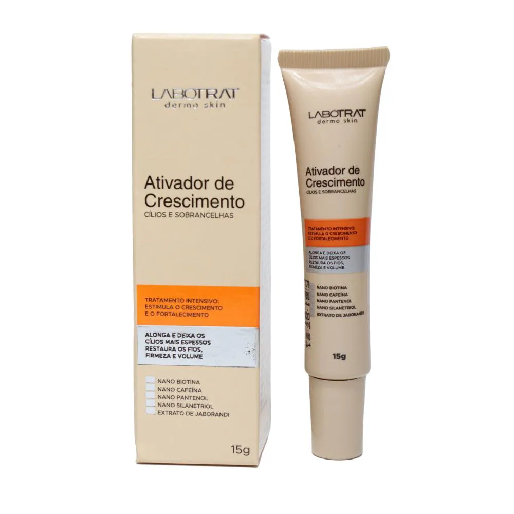 Ativador Crescimento Alonga Sobrancelhas Cílios Labotrat 15g — | Farmácia Resyla