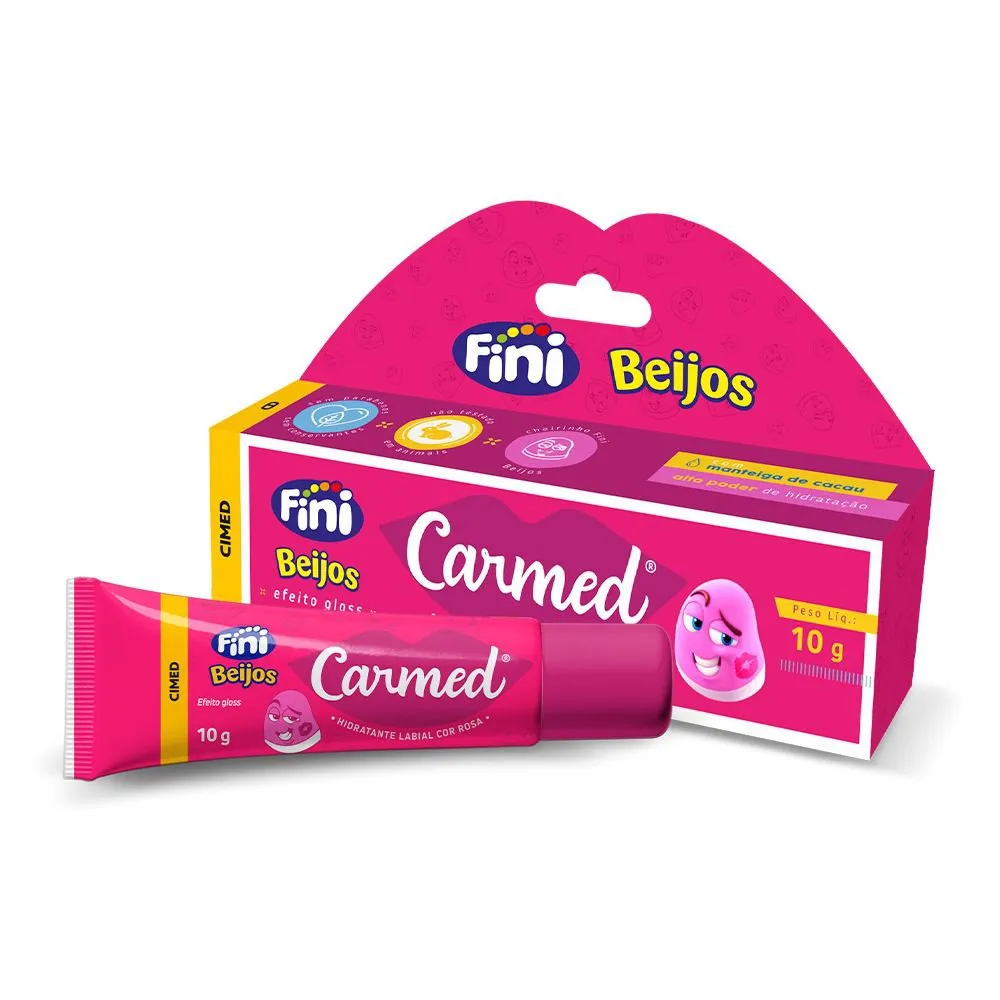 Hidratante Labial Carmed Fini Beijos 10g — | Farmácia Resyla