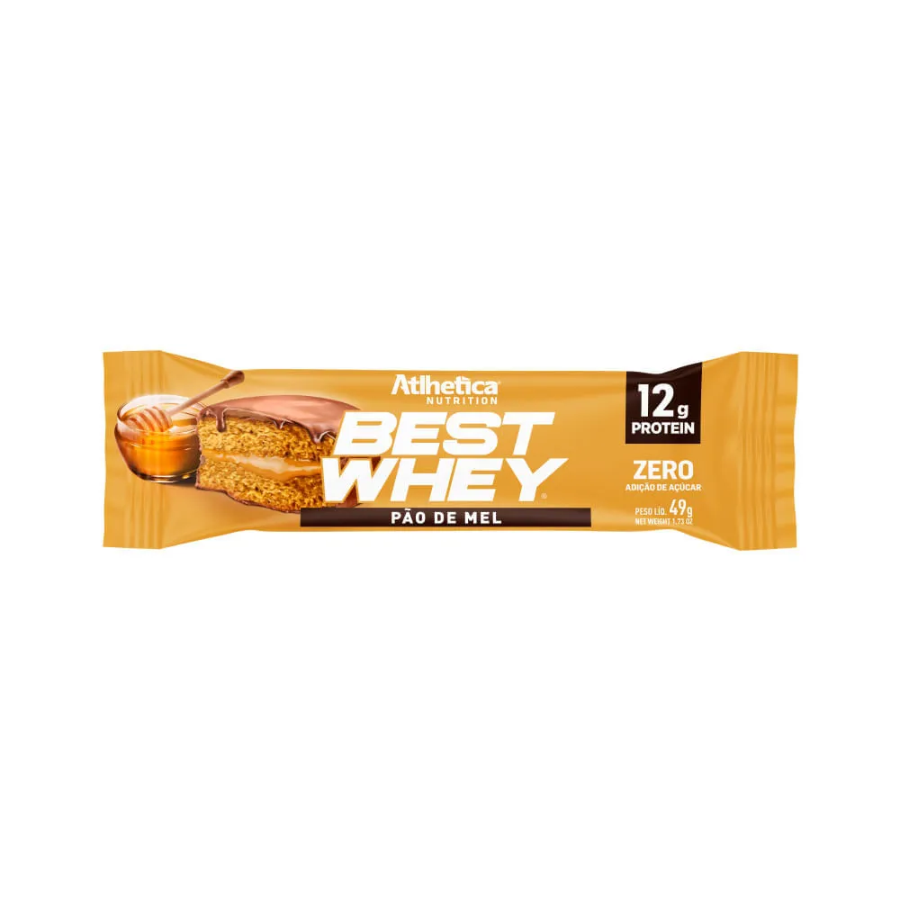 Barra Best Whey 49gr Pao De Mel — | Farmácia Resyla