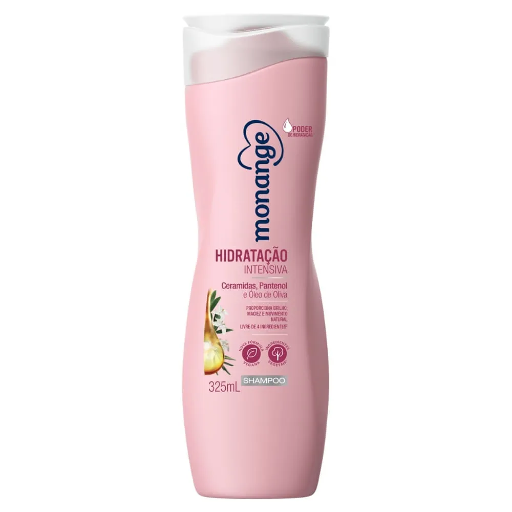 Shampoo Monange Hidratação Intensiva 325ml — Monange | Farmácia Resyla