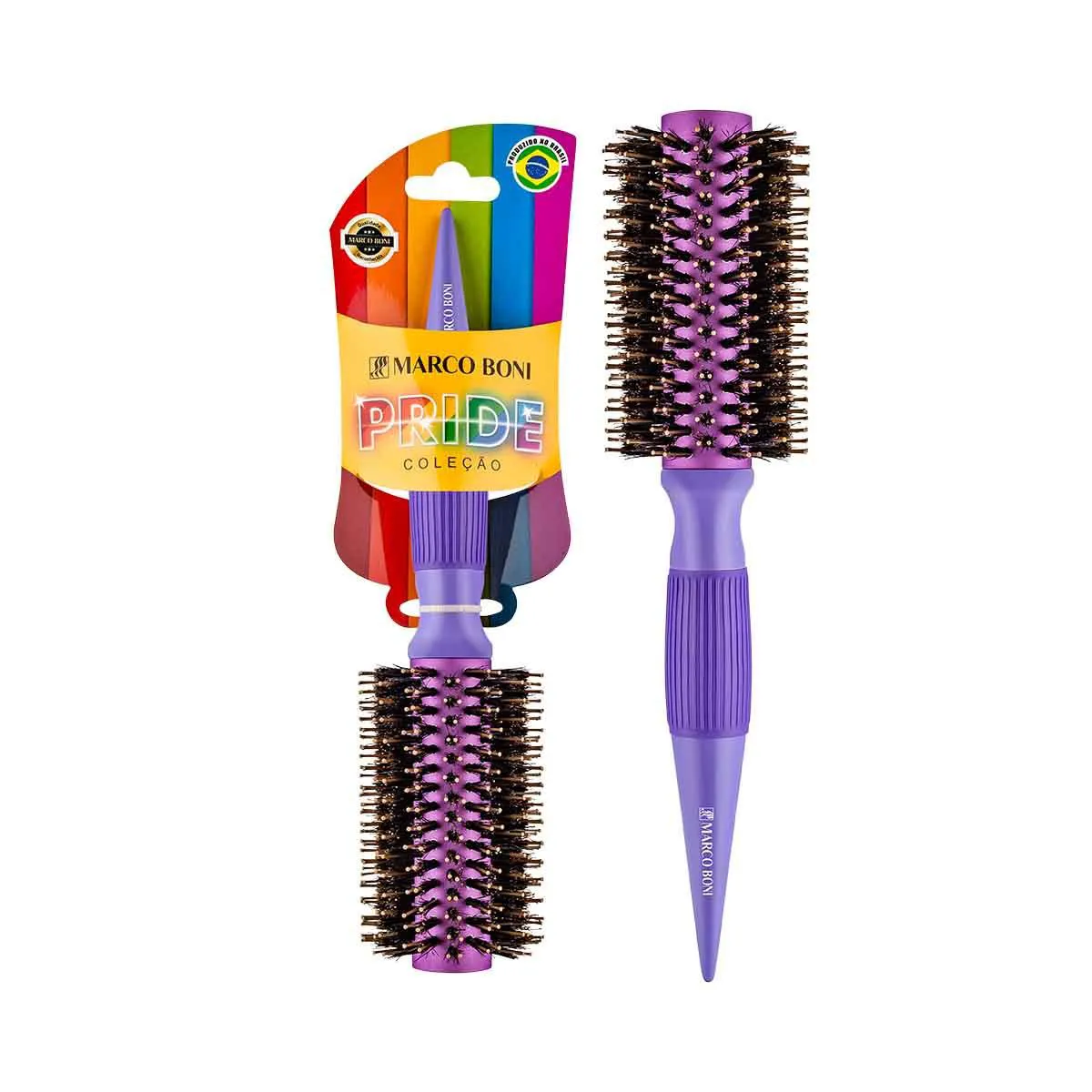 Escova de Cabelo Marco Boni Ride Profissional Colors 55mm - 1 unidade — | Farmácia Resyla