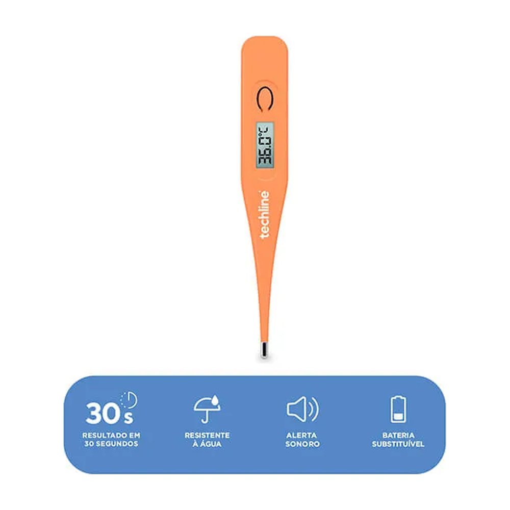 Termometro Digital Techline Colors Ts-101 — | Farmácia Resyla