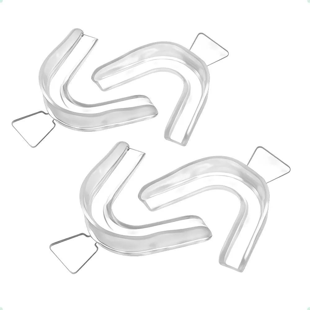 Kit 4 Moldeiras Clareamento Dental Termomoldável Silicone — | Farmácia Resyla