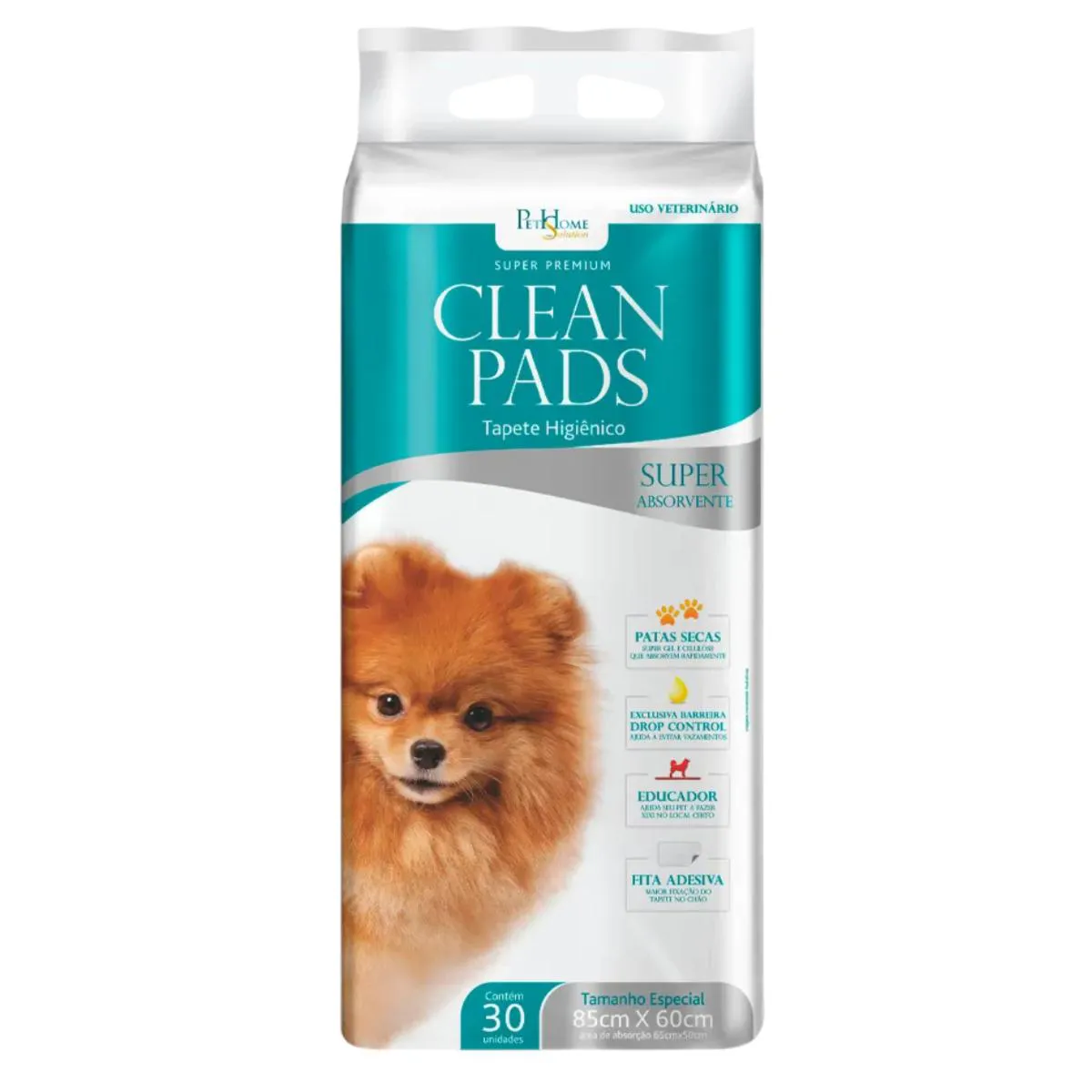 Tapete Higiênico Clean Pads para Cães 85Cm X 60Cm 30Un — | Farmácia Resyla