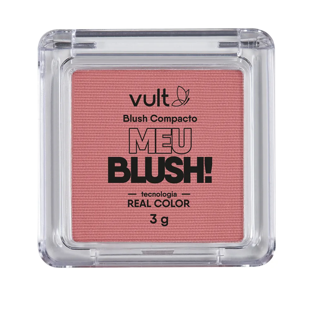Blush Compacto Vult Meu Blush! 3g - Malva Matte — Vult | Farmácia Resyla