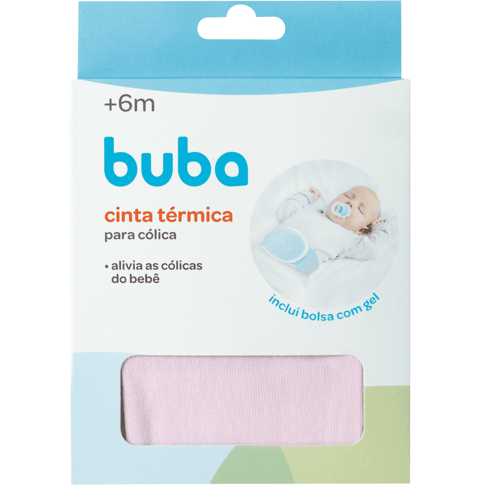 Cinta Termica Para Colica Buba Com 1 Rosa — | Farmácia Resyla