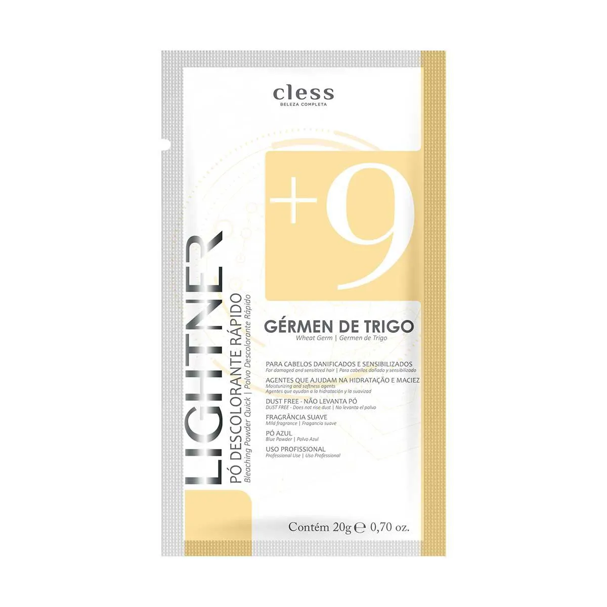 Pó Descolorante Lightner Gérmen de Trigo 20g — | Farmácia Resyla