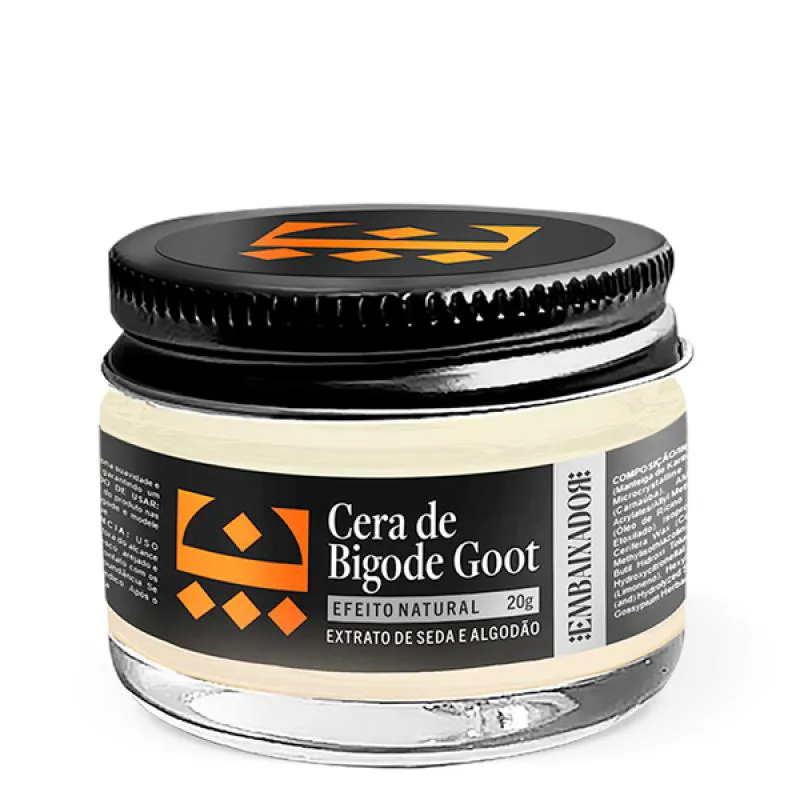 Cera para Bigode Goot Embaixador 20g — | Farmácia Resyla