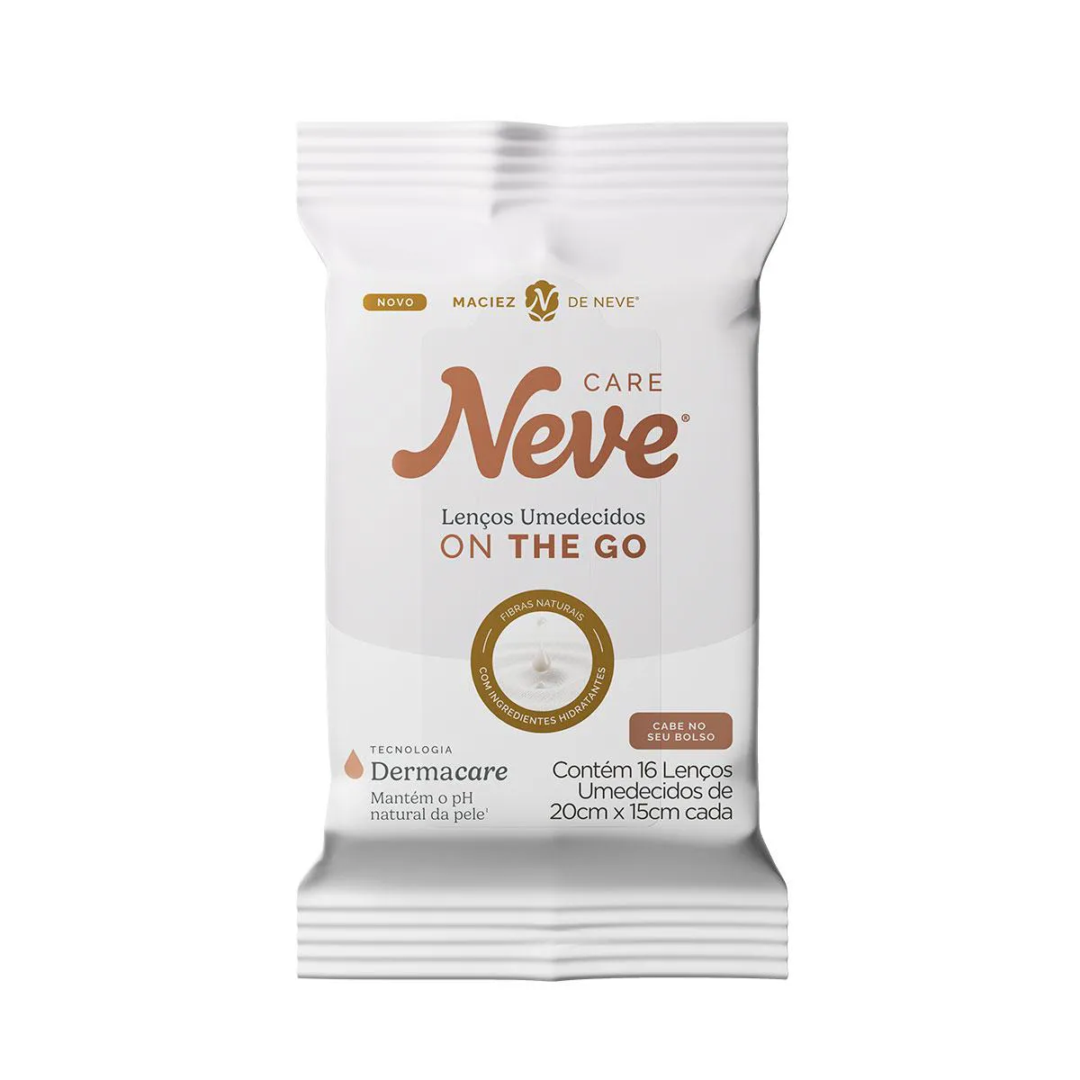 Lenço Umedecido Neve Dermacare On The Go 16 Unidades — | Farmácia Resyla