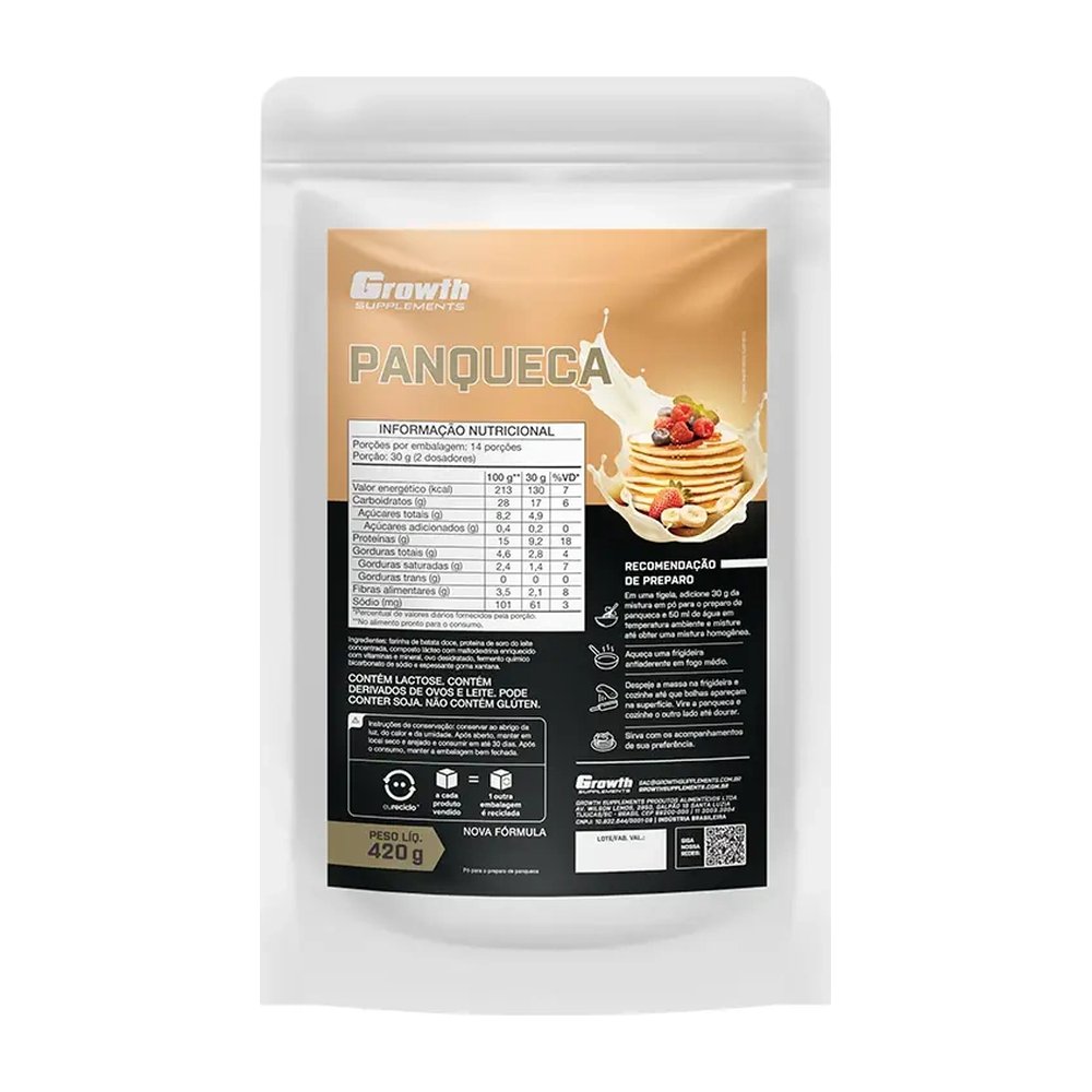 Panqueca Proteica Sabor Natural 420g — | Farmácia Resyla
