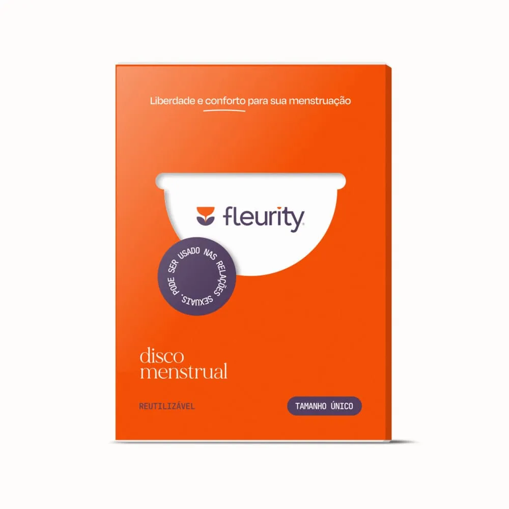Coletor Menstrual Fleurity Com 1 Disco — | Farmácia Resyla