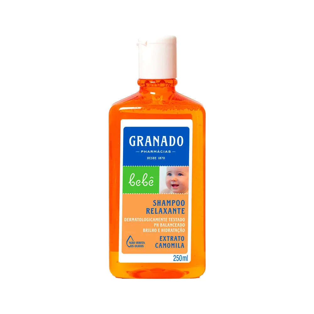 Shampoo Granado Bebe Extrato Camomila 250ml — Granado | Farmácia Resyla