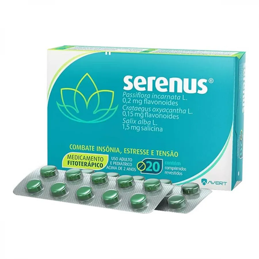 Serenus Com 20 Comprimidos — | Farmácia Resyla
