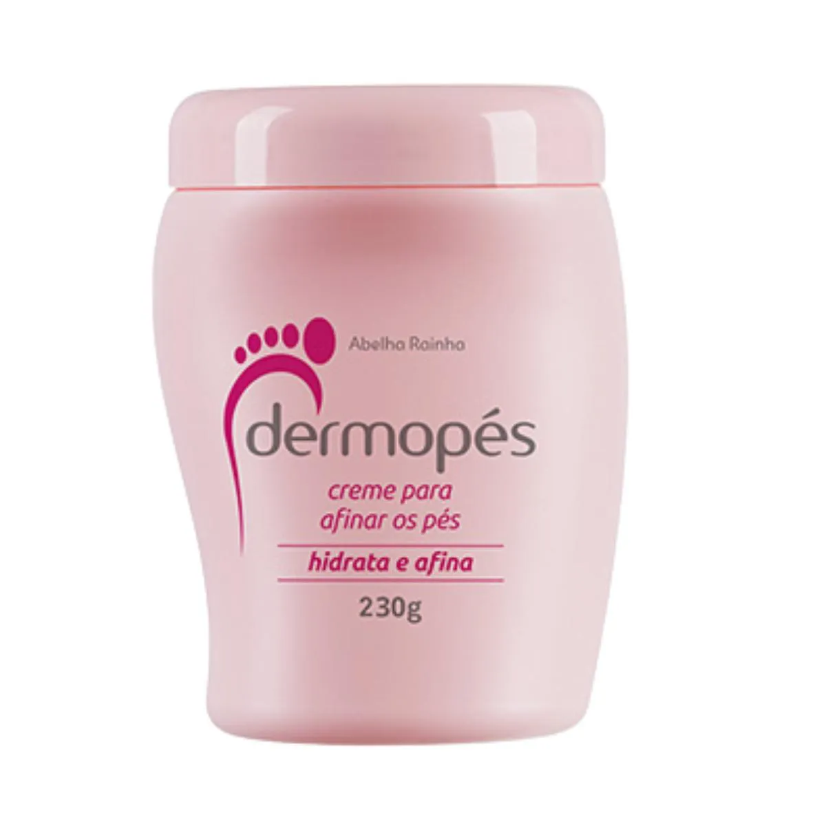 Creme para Afinar os Pés Hidrata e Afina Dermopés Abelha Rainha 230g — | Farmácia Resyla