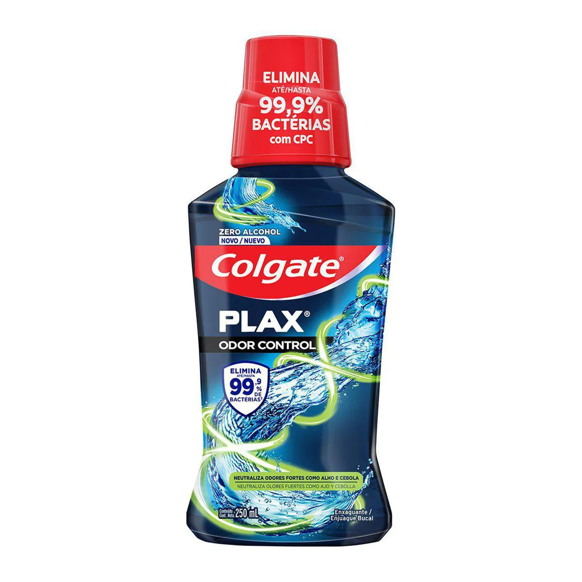 Enxaguante Bucal Sem Álcool Colgate Plax Odor Control 250ml — Colgate | Farmácia Resyla
