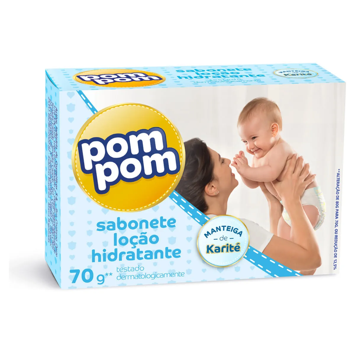Sabonete Pom Pom Loção Hidratante 70g — Pom Pom | Farmácia Resyla