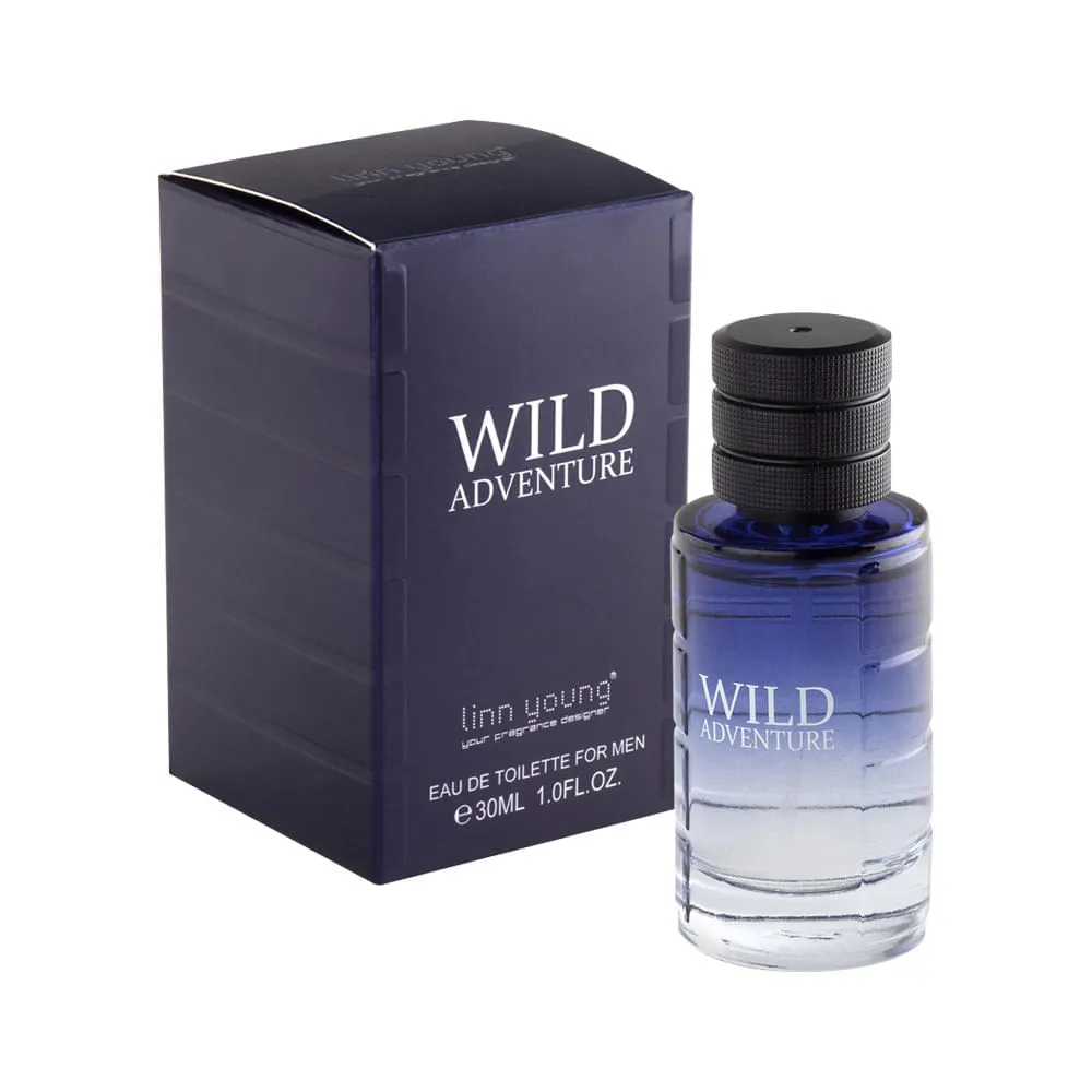 Perfume Masculino Linn Young Wild Adventure Eau De Toilette 30ml — | Farmácia Resyla