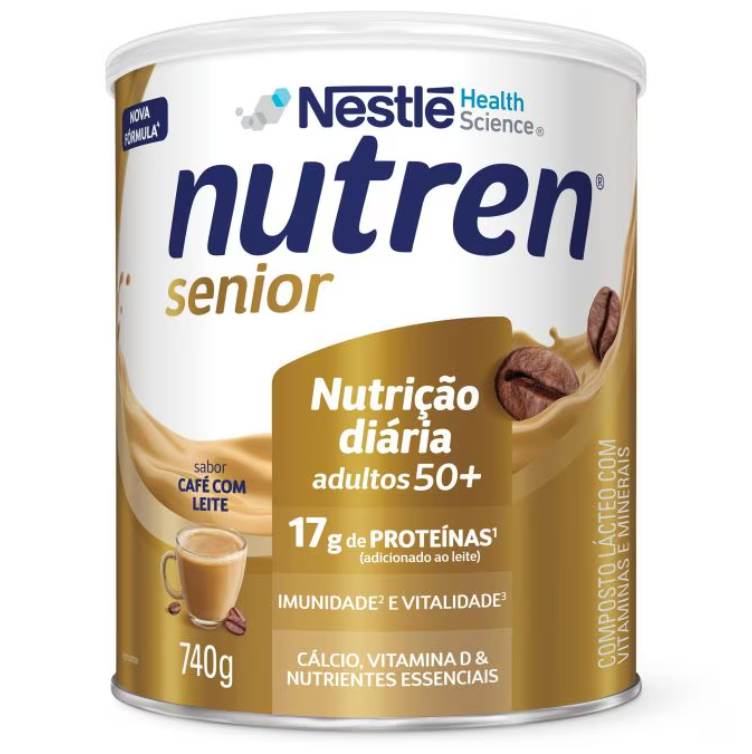 Nutren Senior sabor Café com Leite 740g — Nutren | Farmácia Resyla