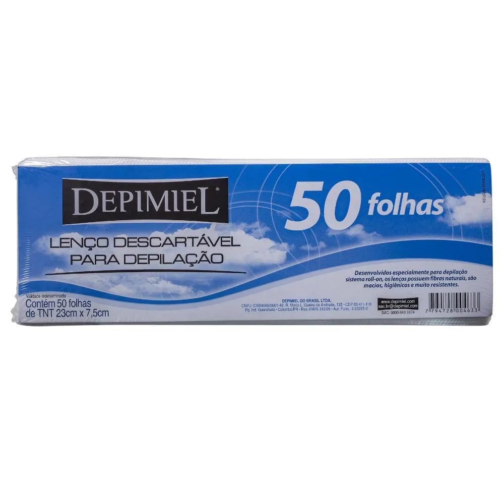 Depimiel Lenco P/ Depilacao Tnt C/ 50unidades — | Farmácia Resyla