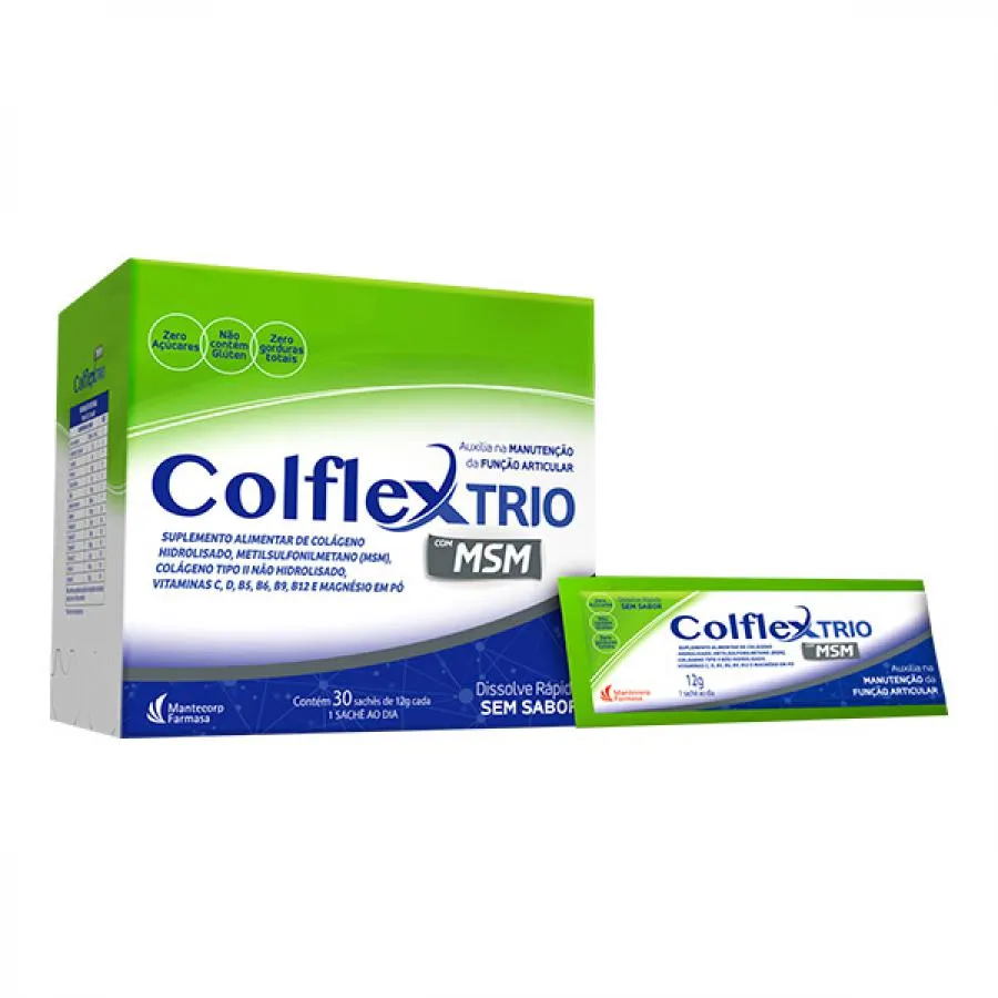 Colágeno Colflex Trio 30 Sachês — | Farmácia Resyla