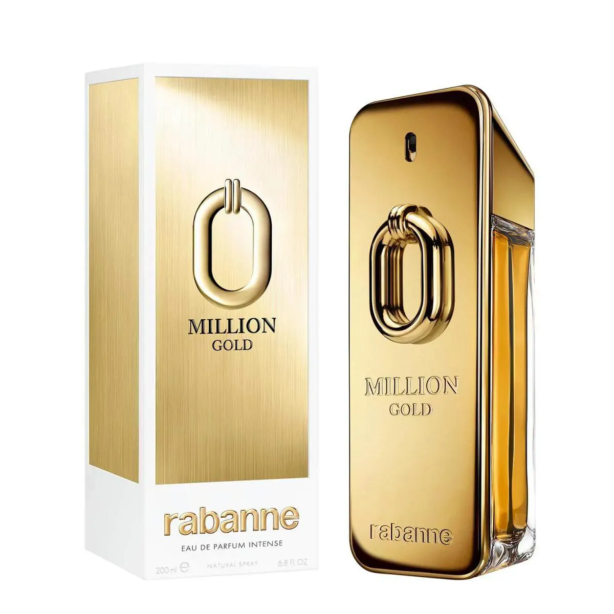 Million Gold Intense Paco Rabanne Eau De Parfum 200ml - Perfume Masculino — Paco Rabanne | Farmácia Resyla