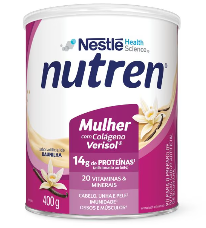 Nutren Beauty sabor baunilha 400g — Nutren | Farmácia Resyla