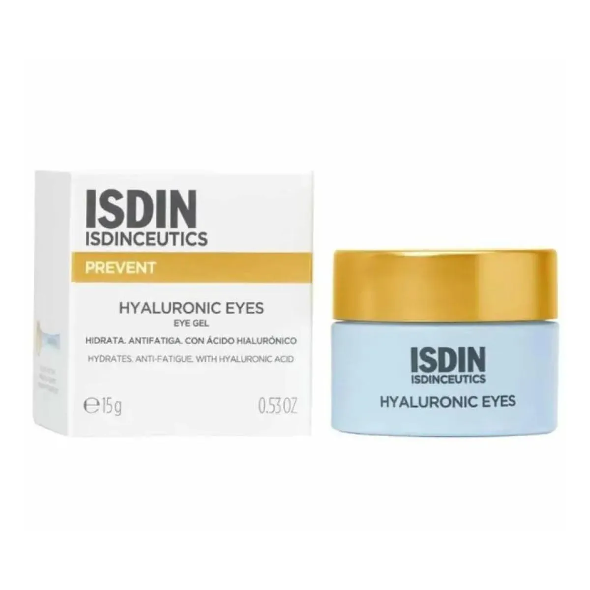Gel Refrescante Antissinais para o Contorno dos Olhos Isdinceutics Hyaluronic Eyes 15G — | Farmácia Resyla