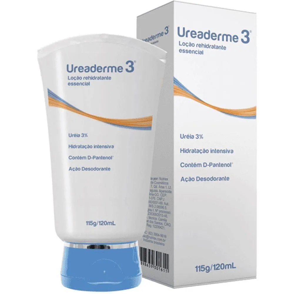 Ureaderme 3 Locao 120ml - Nutriex — Nutriex | Farmácia Resyla