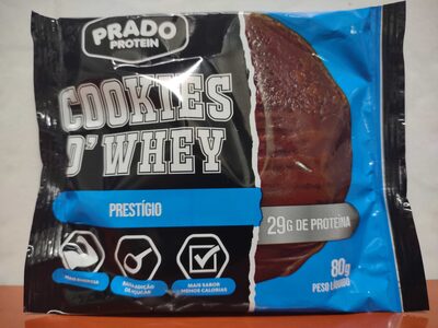 Prado Protein Cookies D'Whey - Prestígio — | Farmácia Resyla