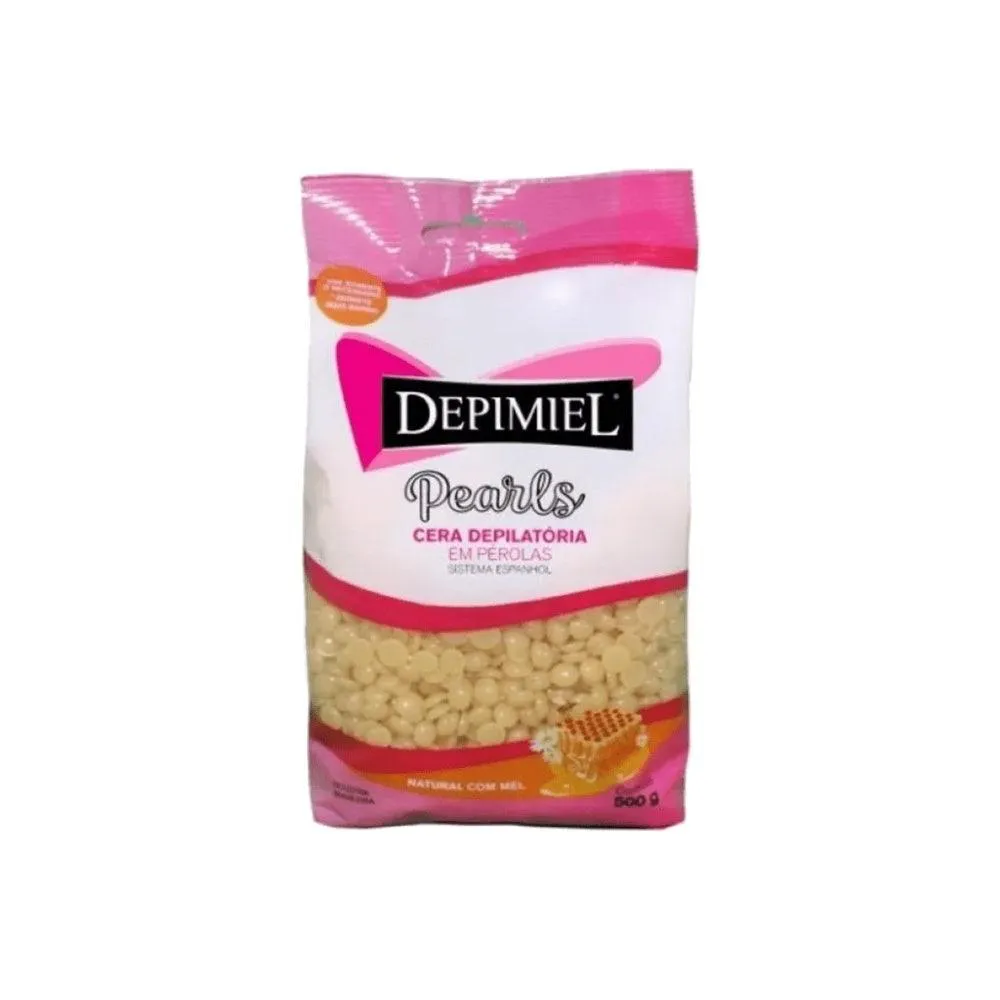 Cera Depilatória Depimiel Natural 500g — | Farmácia Resyla