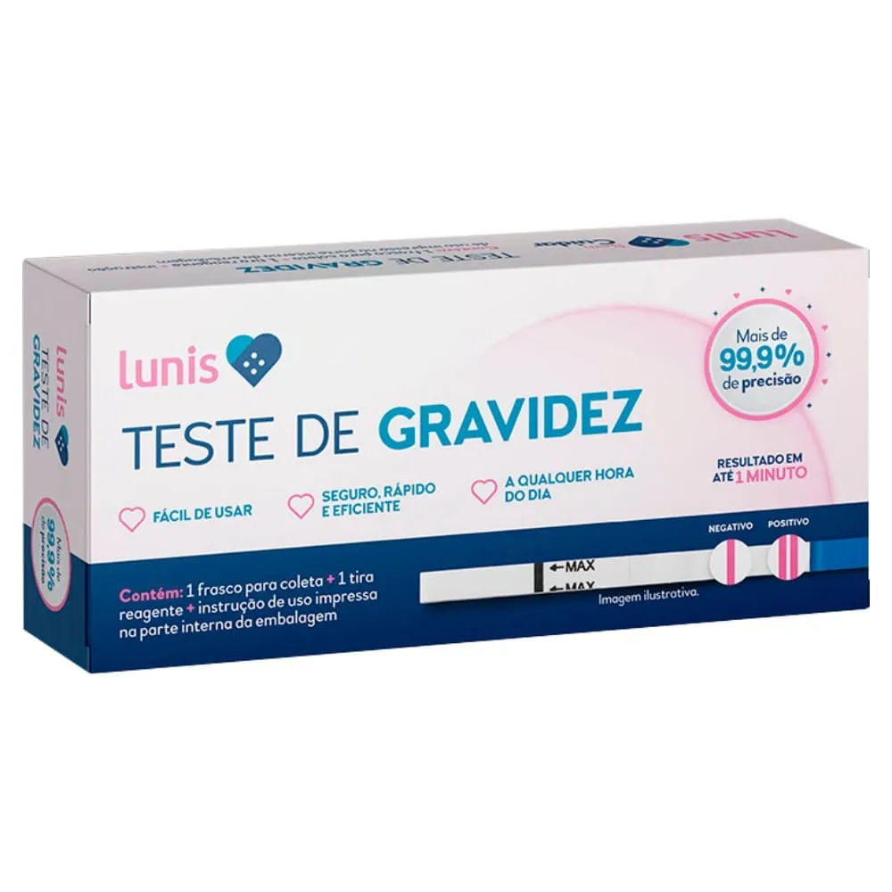 Teste De Gravidez Em Tira Lunis — | Farmácia Resyla