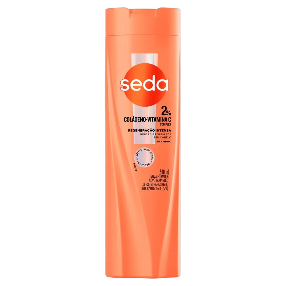 Shampoo Seda Colageno-vitamina C Complex 300ml — Seda | Farmácia Resyla