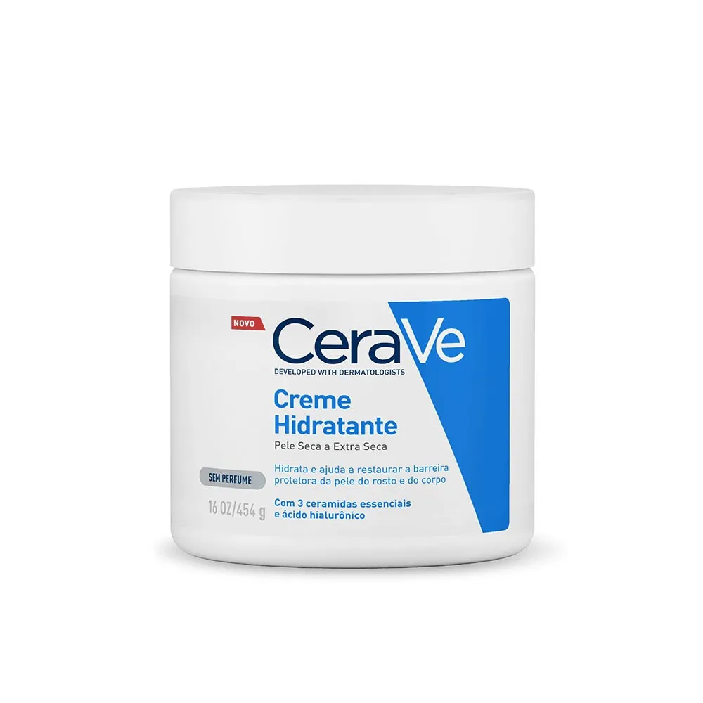 Creme Hidratante Corporal Cerave Pele Seca Ácido Hialurônico Ceramidas 454g — CeraVe | Farmácia Resyla