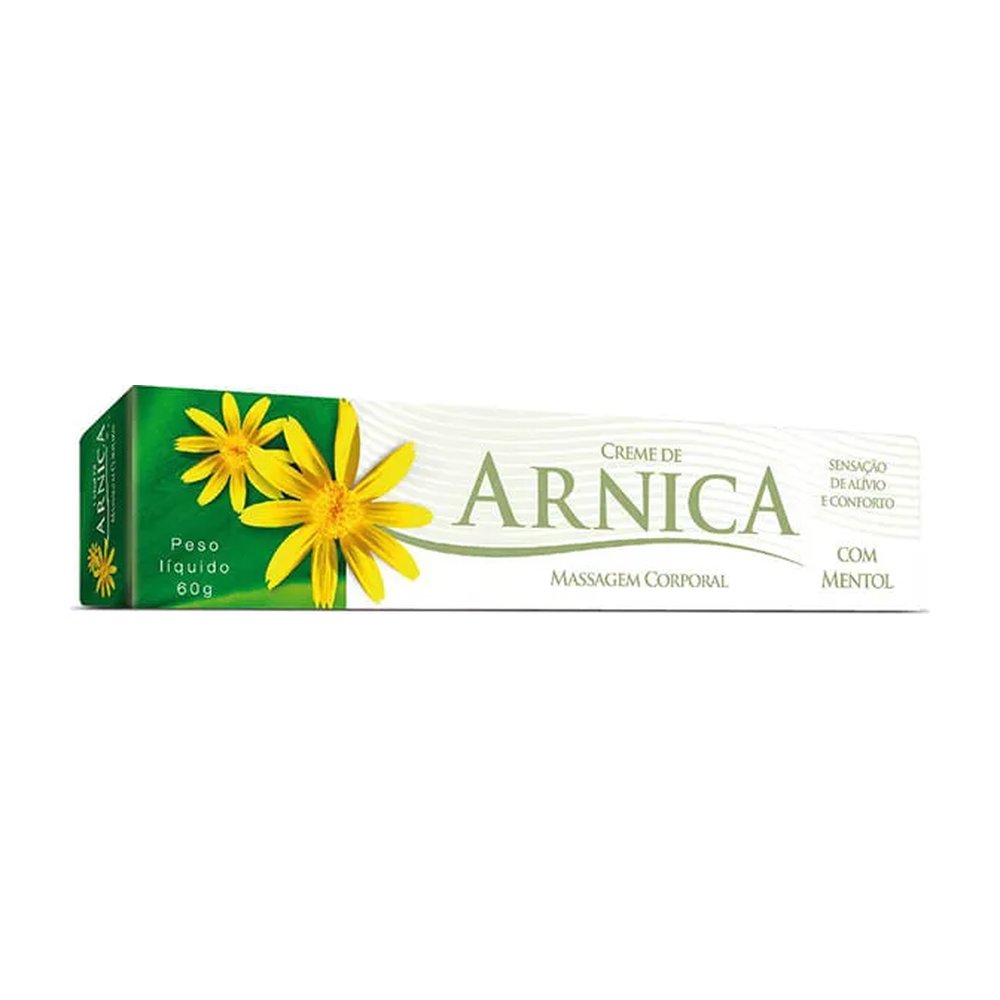 Creme De Arnica Com Mentol 60g — | Farmácia Resyla