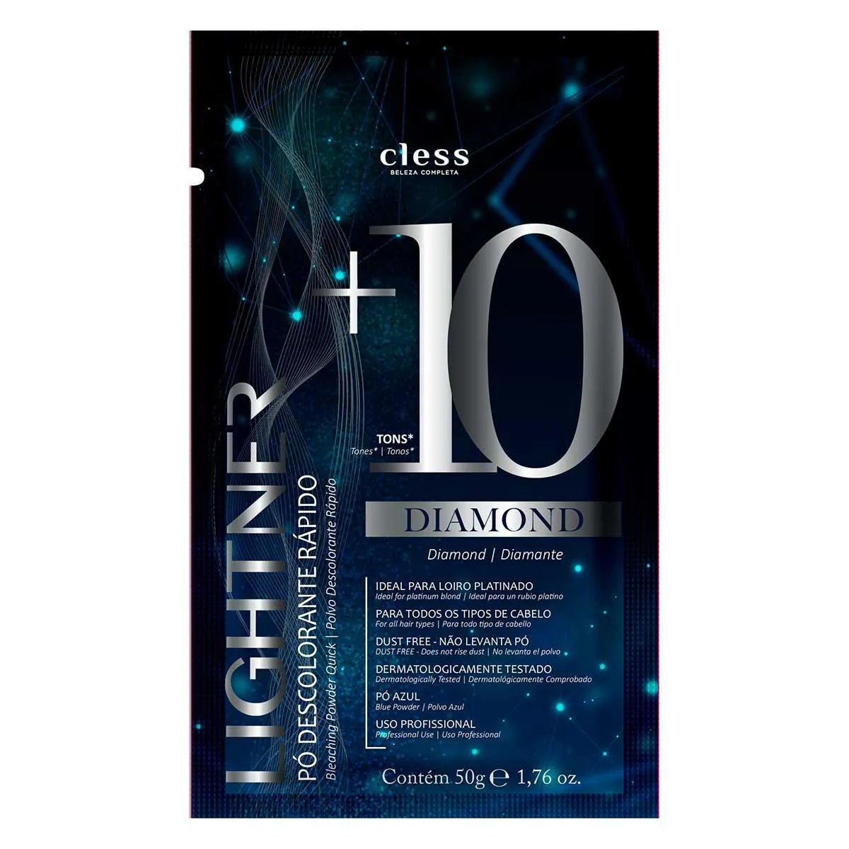 Pó Descolorante Lightner Diamond 50g — | Farmácia Resyla