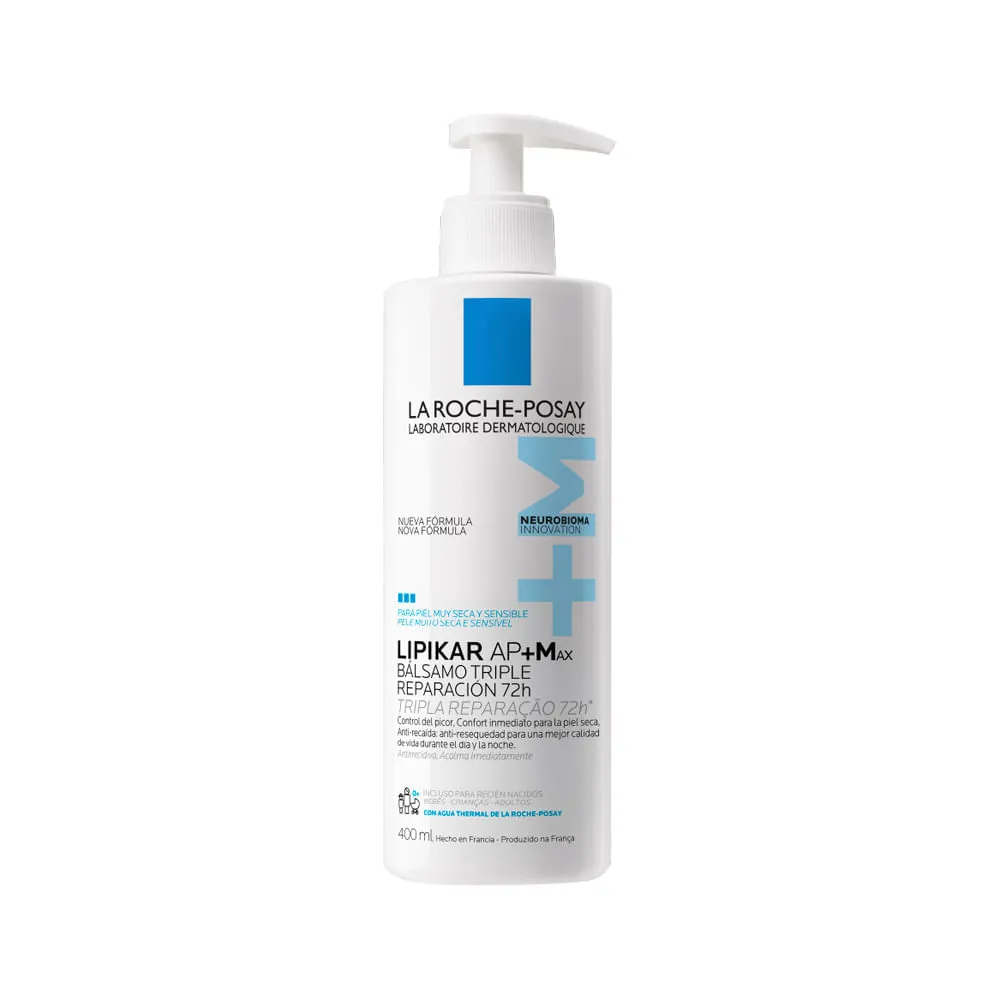 Hidratante Corporal Lipikar Baume Ap+max Pele Muito Seca E Sensivel 400ml — | Farmácia Resyla
