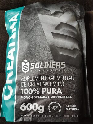 Soldiers Nutrition Creatina Monohidratada e Micronizada — | Farmácia Resyla
