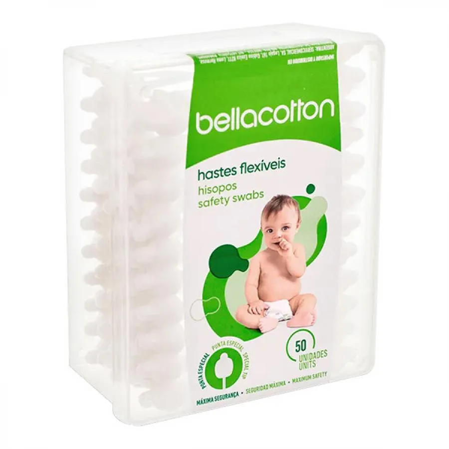 Hastes Flexíveis Bella Cotton Com 50 Unidades Baby — | Farmácia Resyla