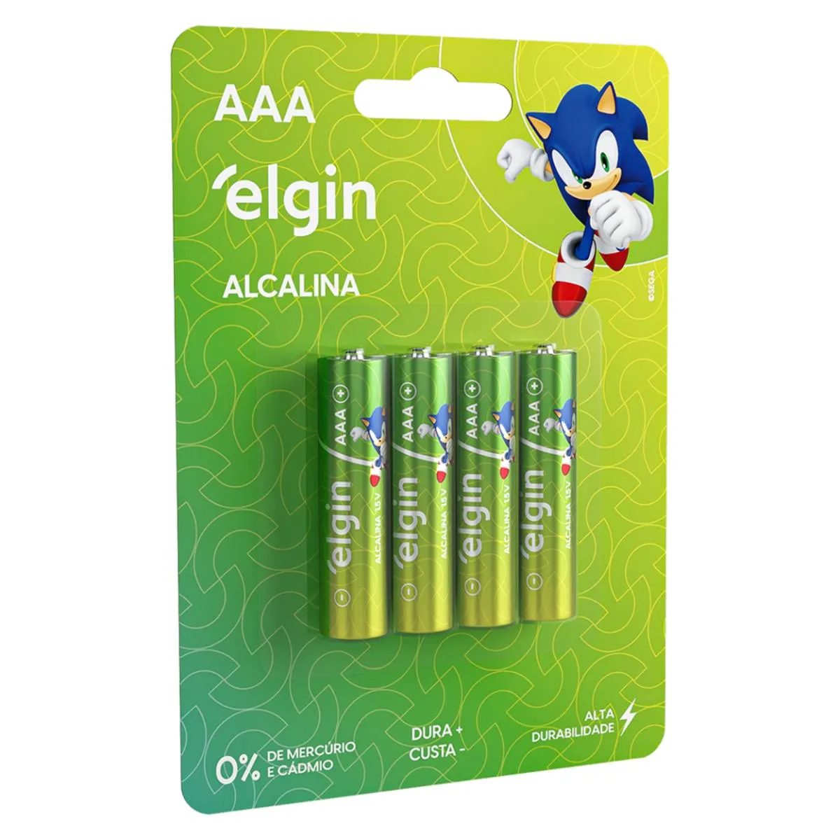 Pilha Alcalina Aaa Palito Elgin Blister Com 4 Unidades — Elgin | Farmácia Resyla
