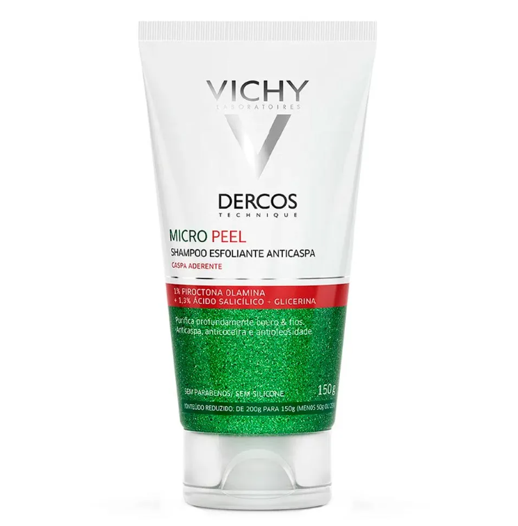 Shampoo Esfoliante Vichy Dercos Micro Peel 150ml — Vichy | Farmácia Resyla
