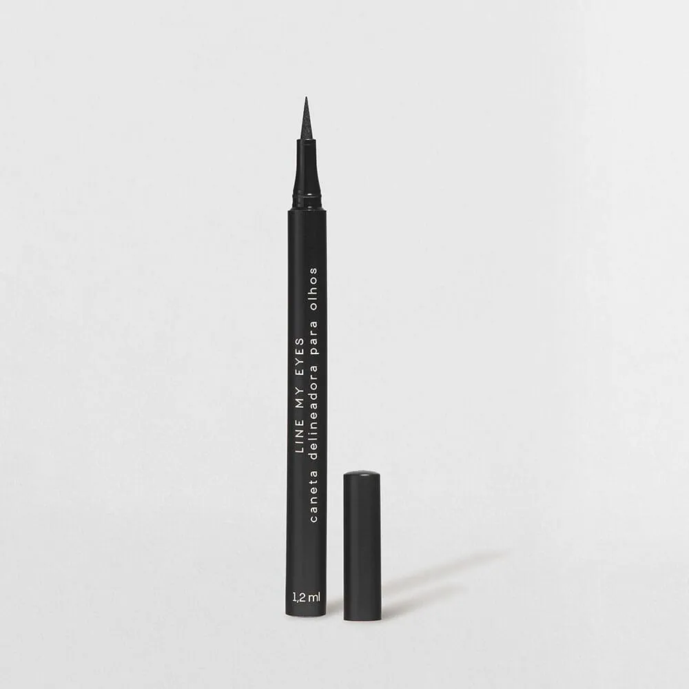 Caneta Delineadora Preta - Line My Eyes Océane Edition 1.2ml — Océane | Farmácia Resyla