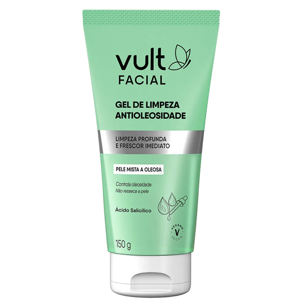 Vult Gel Para Limpeza 150gr Pele Mista A Oleosa — Vult | Farmácia Resyla