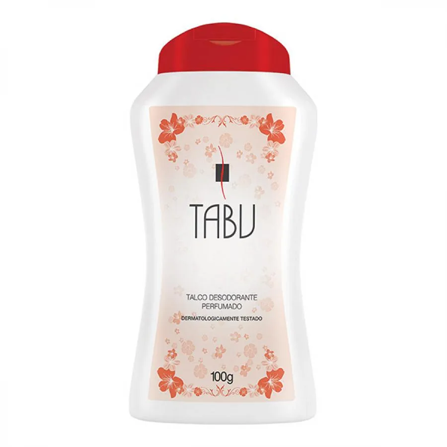 Talco Perfumado Tabu 100g — | Farmácia Resyla