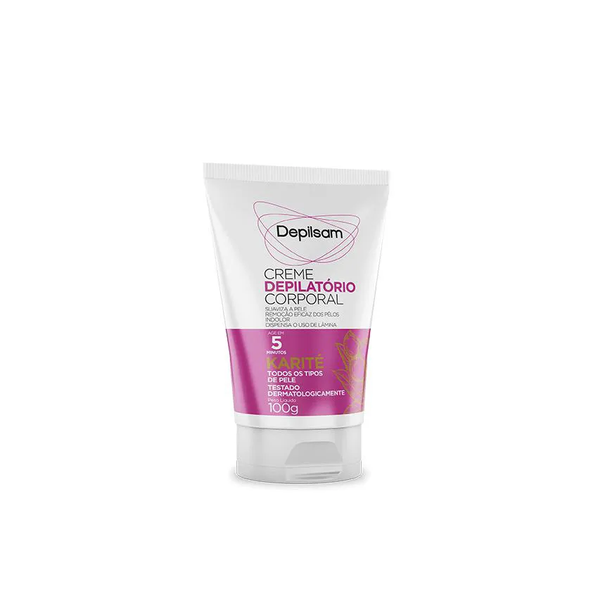 Creme Depilatório Corporal Depilsam Karité 100g — Depilsam | Farmácia Resyla