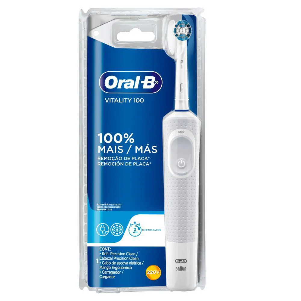 Escova Elétrica Oral-B Vitality D12 220V — Oral-B | Farmácia Resyla