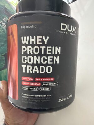 DUX Cappuccino Whey Protein Concentrado — | Farmácia Resyla