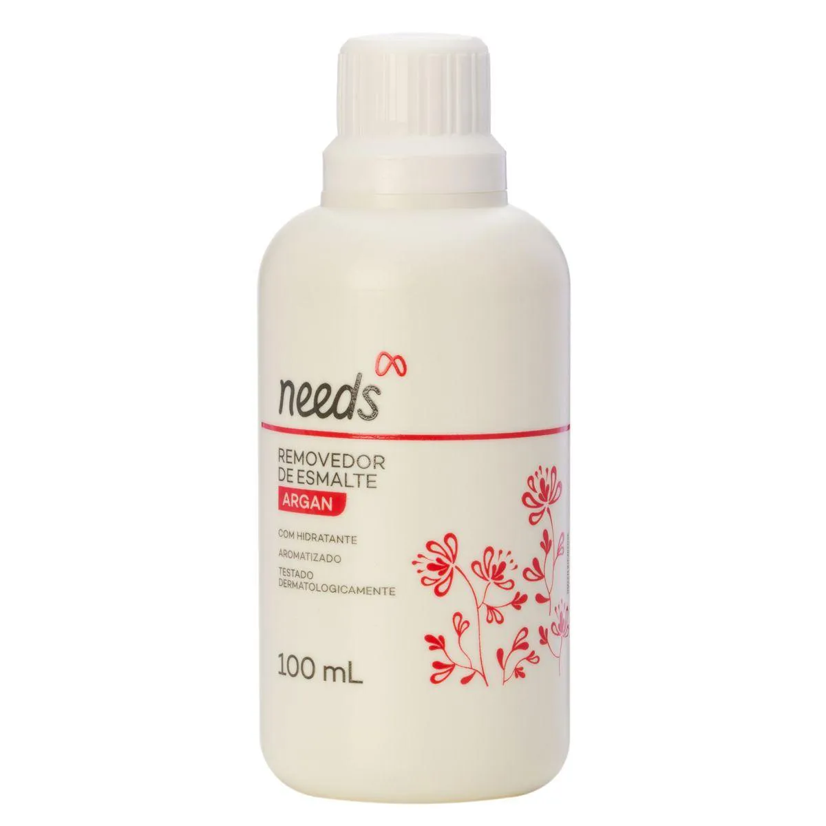 Removedor de Esmalte Needs Argan sem Acetona 100ml — Needs | Farmácia Resyla